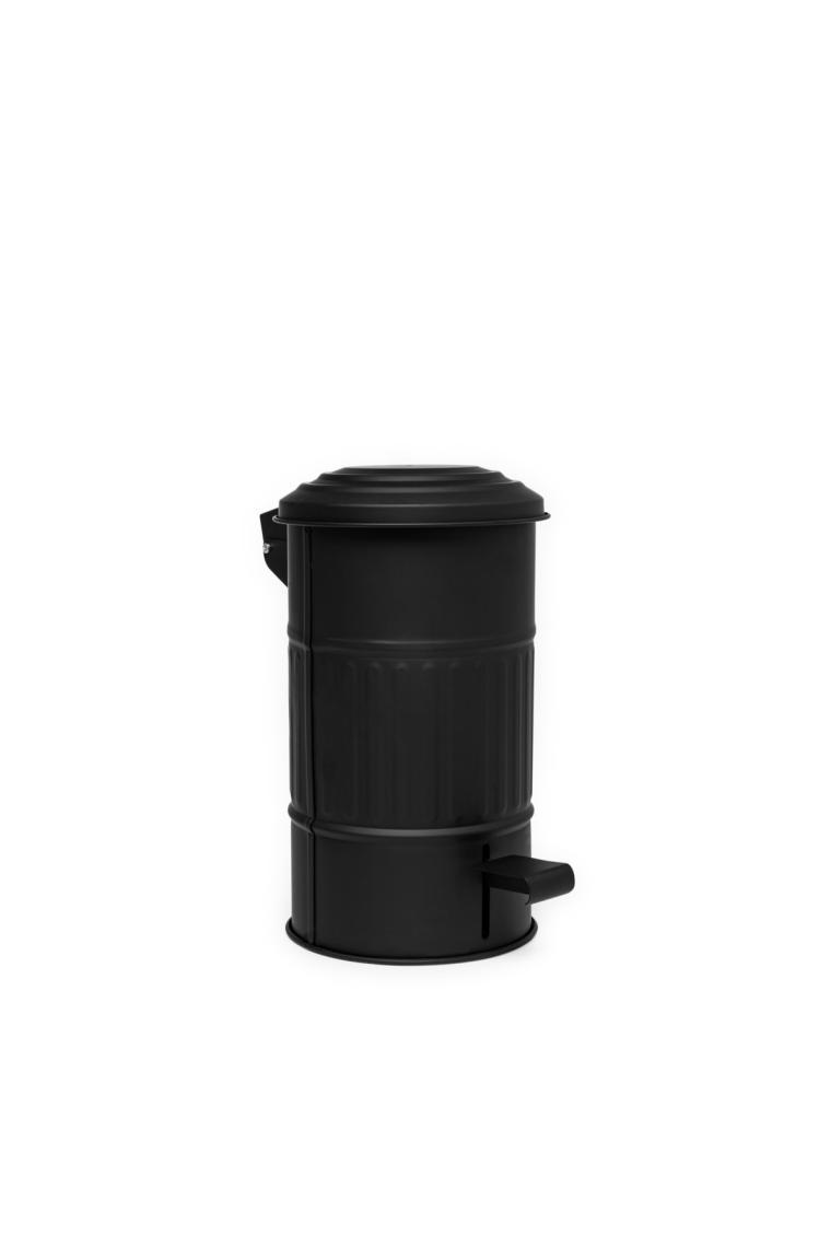 Banyo Çöp Kovası - Siyah - 5 Lt