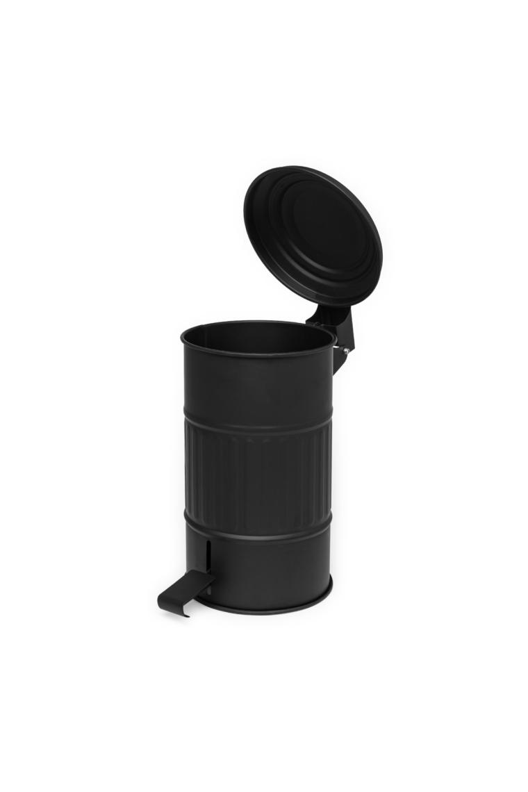 Banyo Çöp Kovası - Siyah - 5 Lt