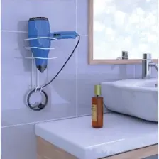 Pratik Fön Askılığı Beyaz
