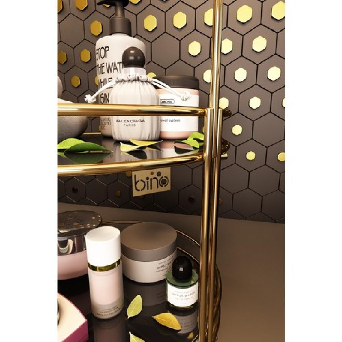 Bino Banyo Düzenleyici Organizer Takı Kozmetik Havlu Rafı Standı  2 Katlı 40 cm
