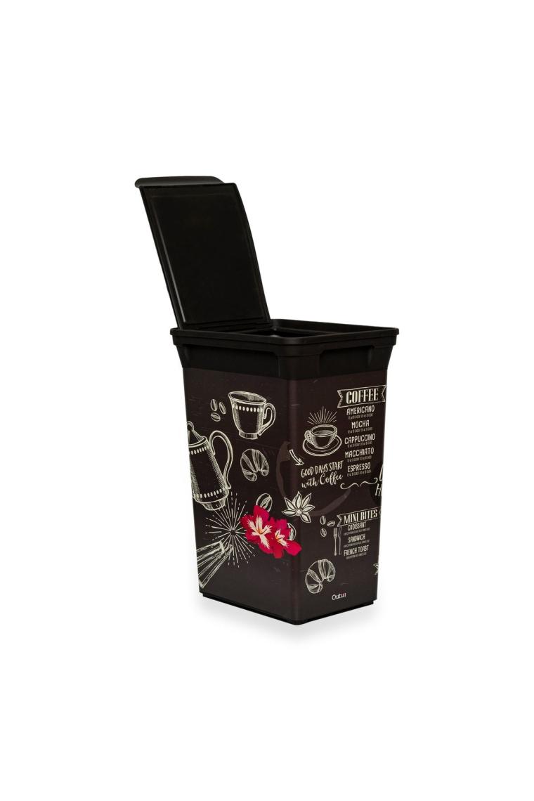 Trash Bin Coffee House Mutfak Çöp Kovası - 40 Litre
