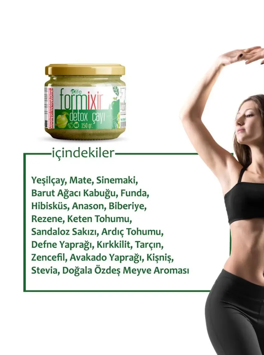 Nlife Formixir Detox Çayı 20 Özel Bitki Karışımı 150 gr