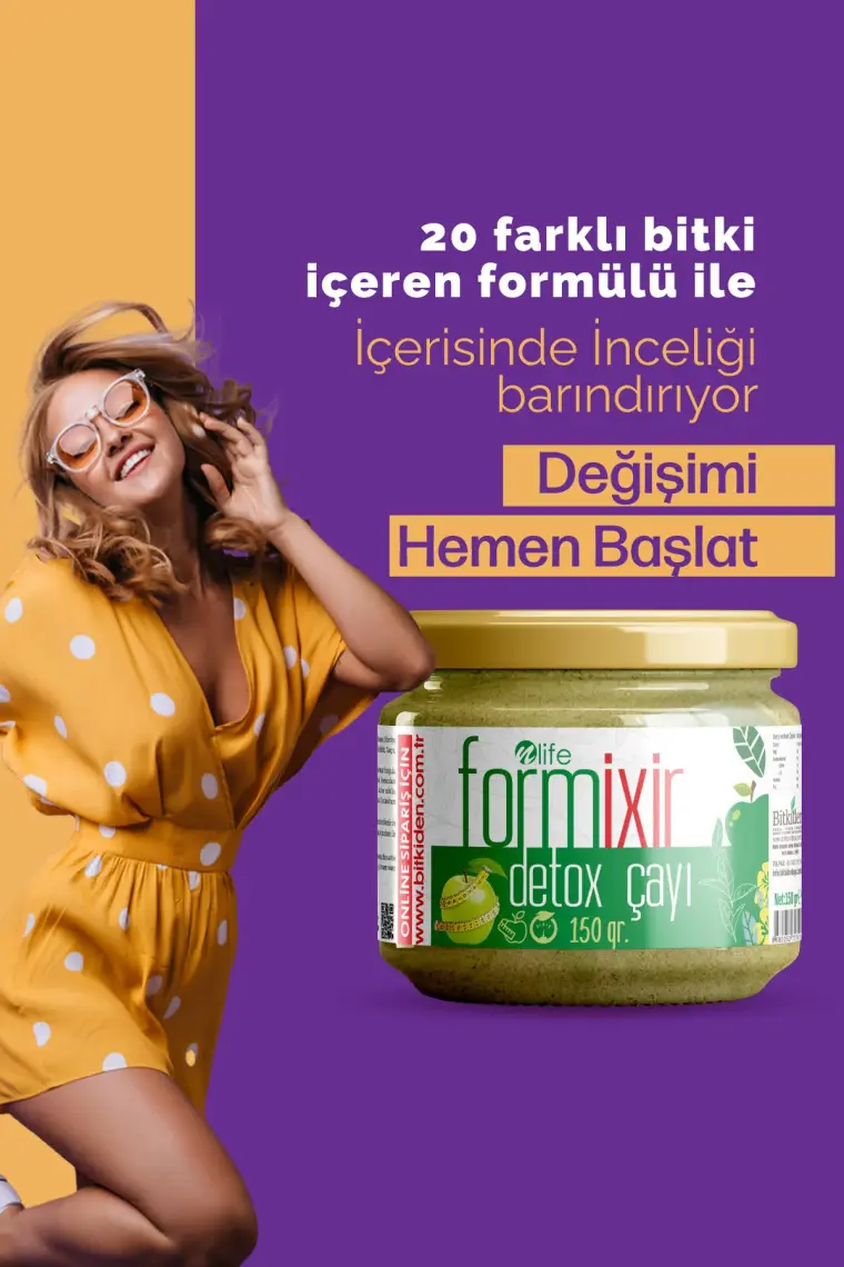 Nlife Formixir Detox Çayı 20 Özel Bitki Karışımı 150 gr