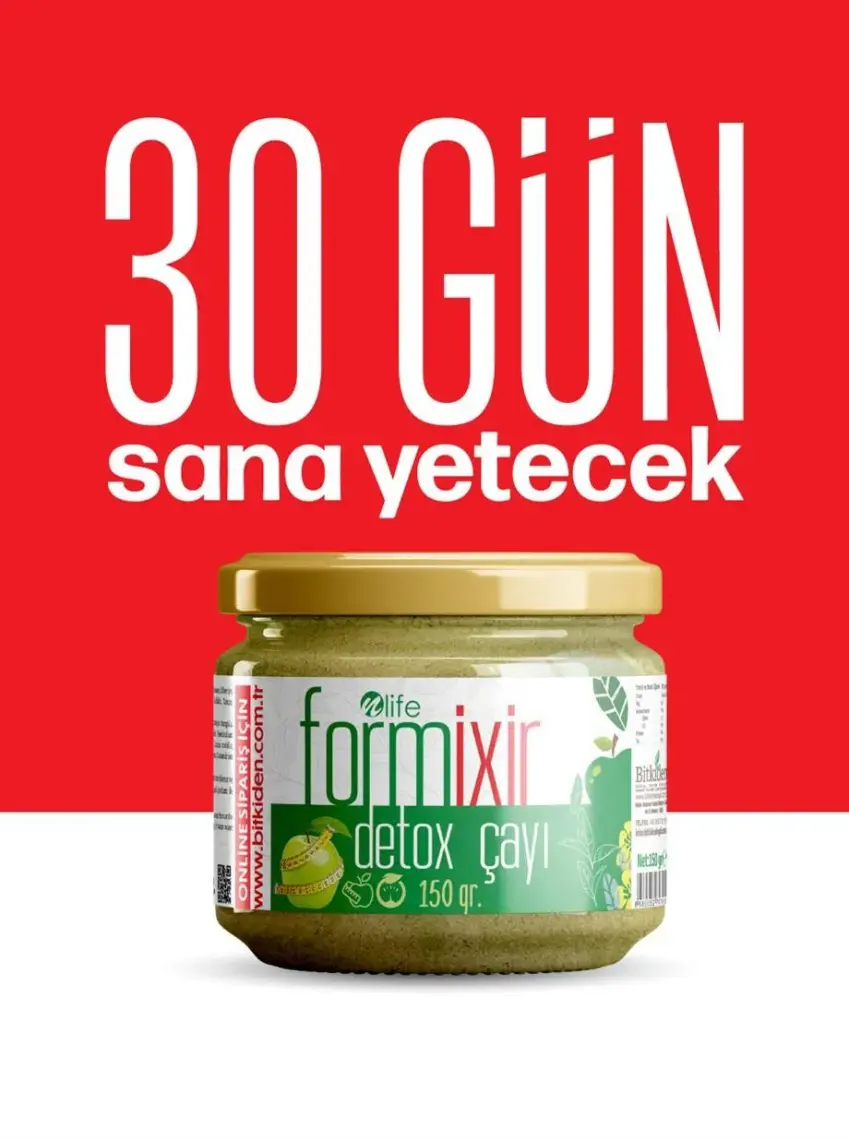 Nlife Formixir Detox Çayı 20 Özel Bitki Karışımı 150 gr