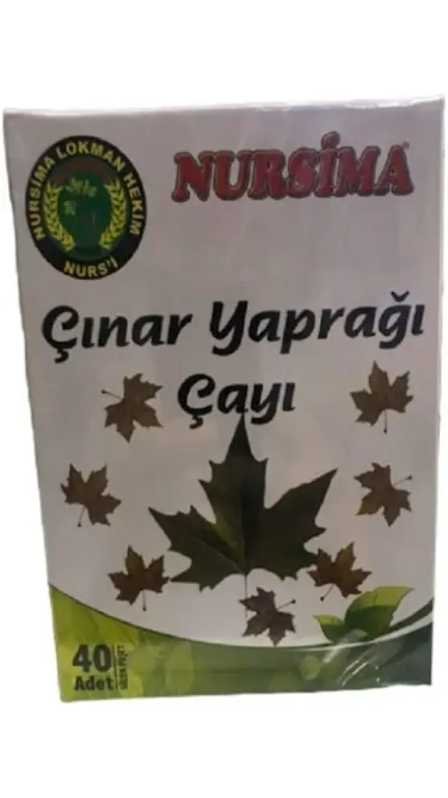 Nursi̇ma Çınar Yaprağı Çayı 40 Adet