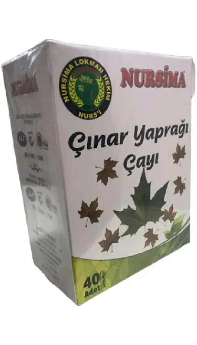 Nursi̇ma Çınar Yaprağı Çayı 40 Adet