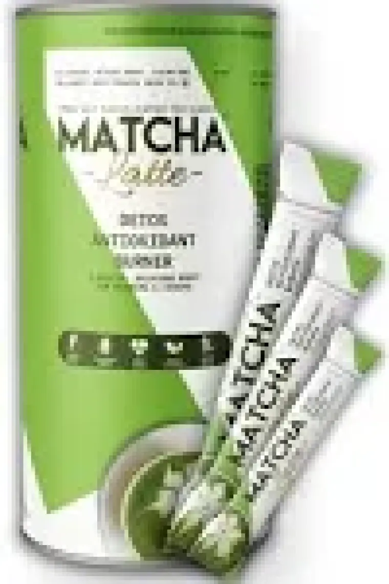 Matcha Latte Kahve ve Hindistan Cevizi Aromalı Matcha Çayı, 20x7GR 1 Kutu