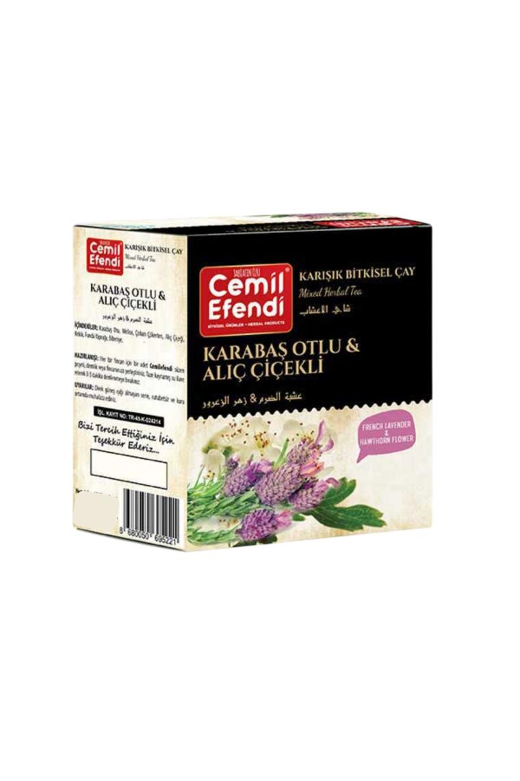 Cemil Efendi Karabaş Otlu - Alıç Çiçek Sallama Çay 60 Lı