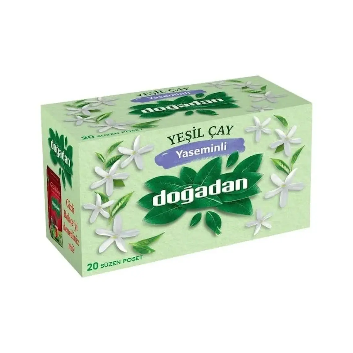 Doğadan Yeşil Çay Yaseminli 20'li Poşet