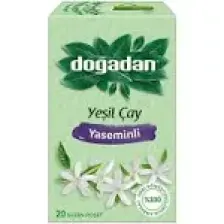 Doğadan Yeşil Çay Yaseminli 20'li Poşet
