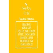Herby Fit Tea Elma Sirkeli Ananaslı Diyete Destek Form Bitki Çayı