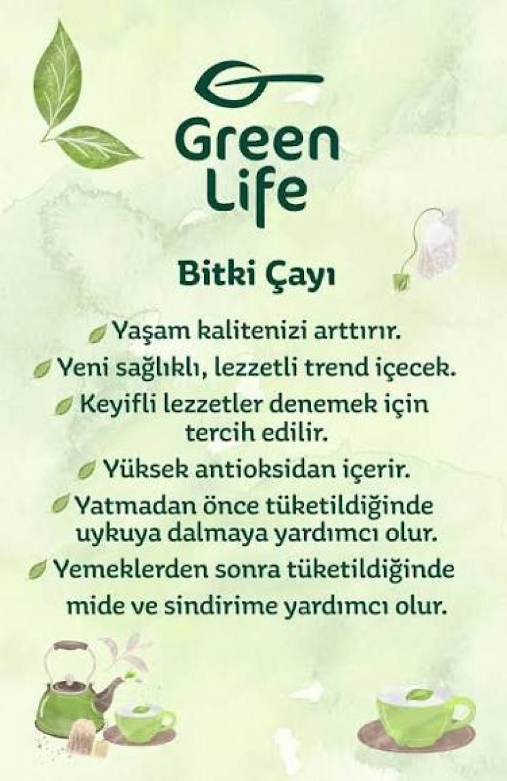 Green Life Hibisküs - 80 gr - Poşet