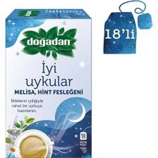 Doğadan Iyi Uykular Çayı Melisa ve Hint Fesleğeni 18'li Paket