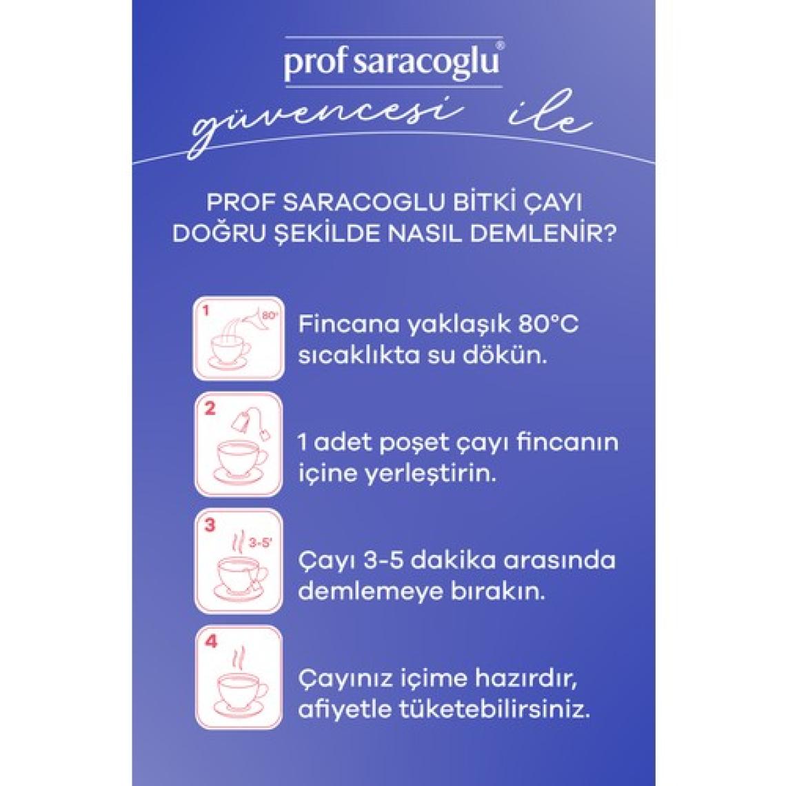 Prof Saraçoğlu Adaçayı Bitki Çayı