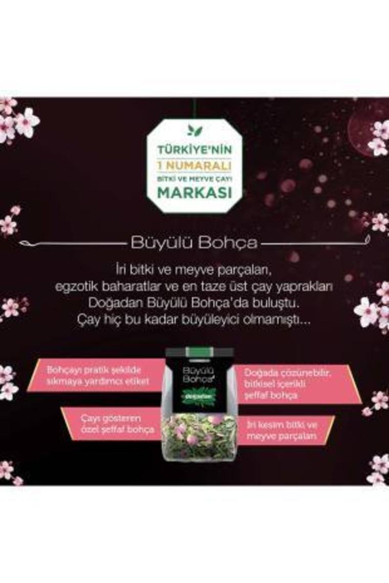 Doğadan Büyülü Bohça Sakura Yeşil Çay 10'lu