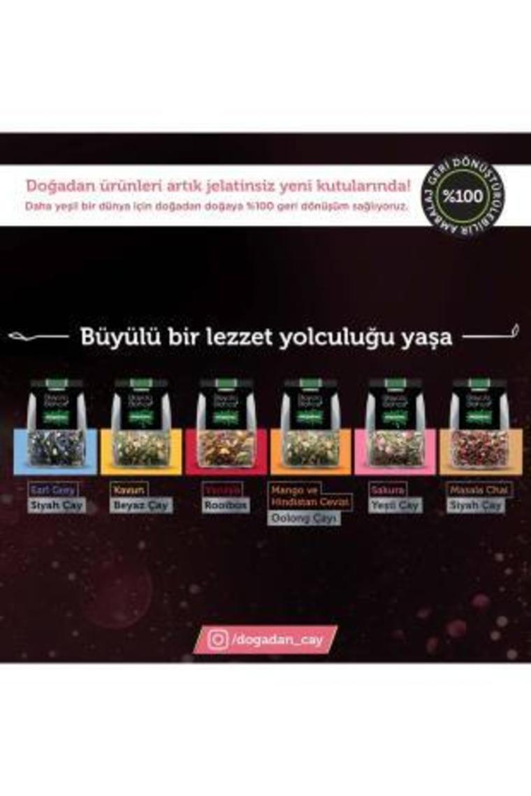 Doğadan Büyülü Bohça Sakura Yeşil Çay 10'lu