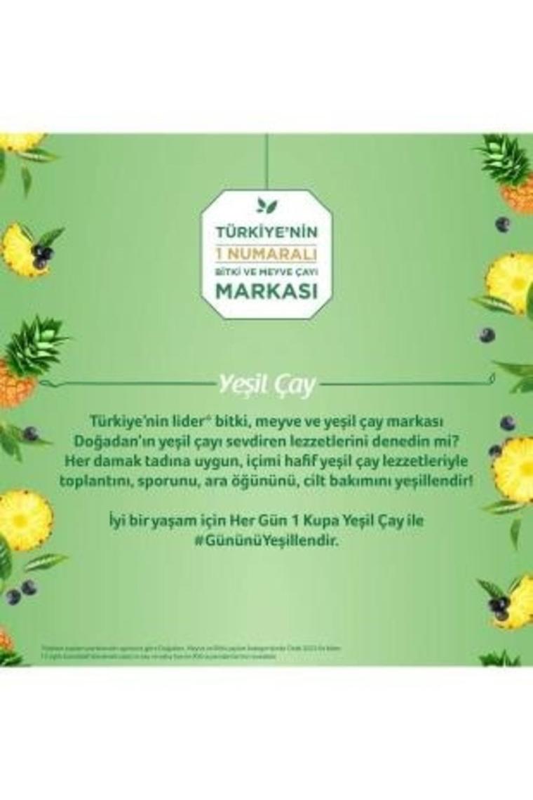Doğadan Sade Yeşil Çay 20'li