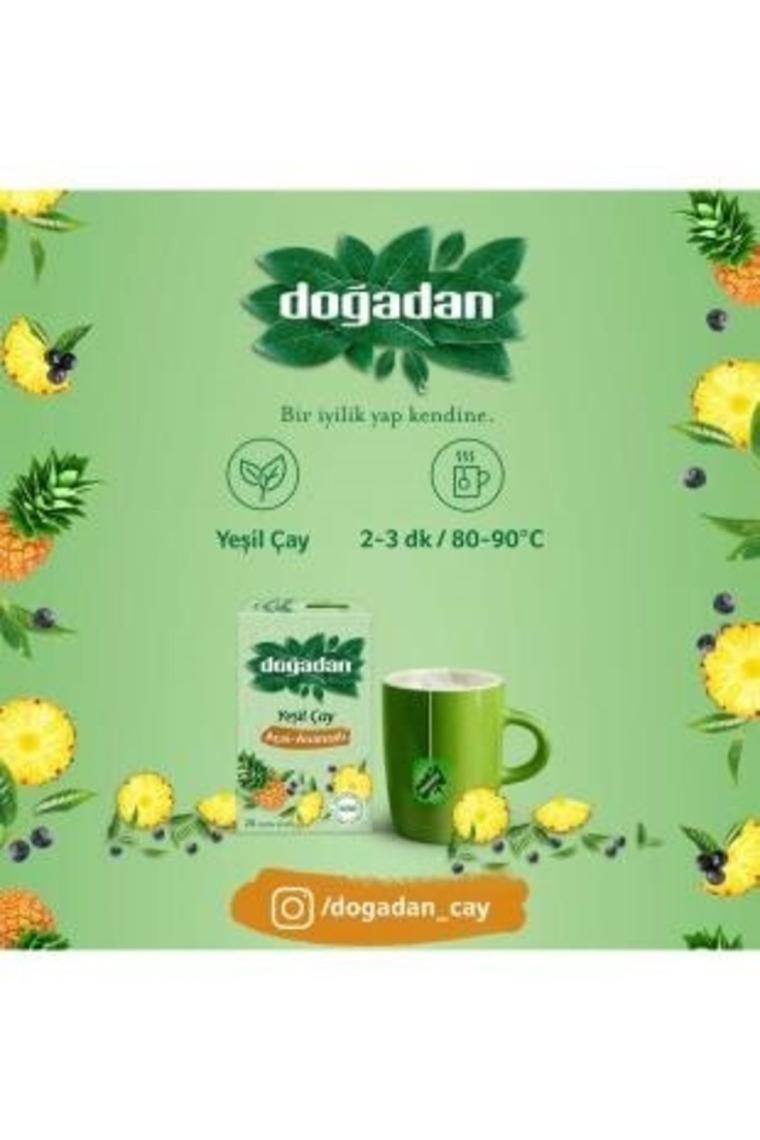 Doğadan Sade Yeşil Çay 20'li