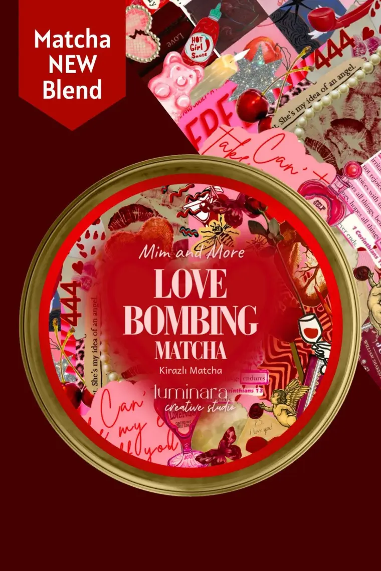 Mim And More Love Bombing Matcha - Kiraz Aromalı Matcha 25 gr