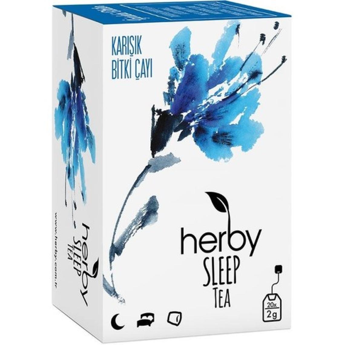 Herby Sleep Tea Uyku Öncesi Pasifloralı Bitki Çayı 2'li Paket