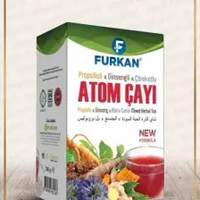 Furkan Atom Çayı (Propolisli&Ginsengli&Çörekotlu) 200Gr