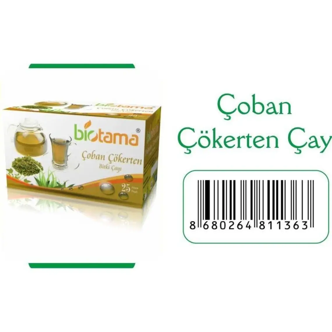 Şifa Ana Çoban Çökerten Çayı 25 Adet Süzen Poşet