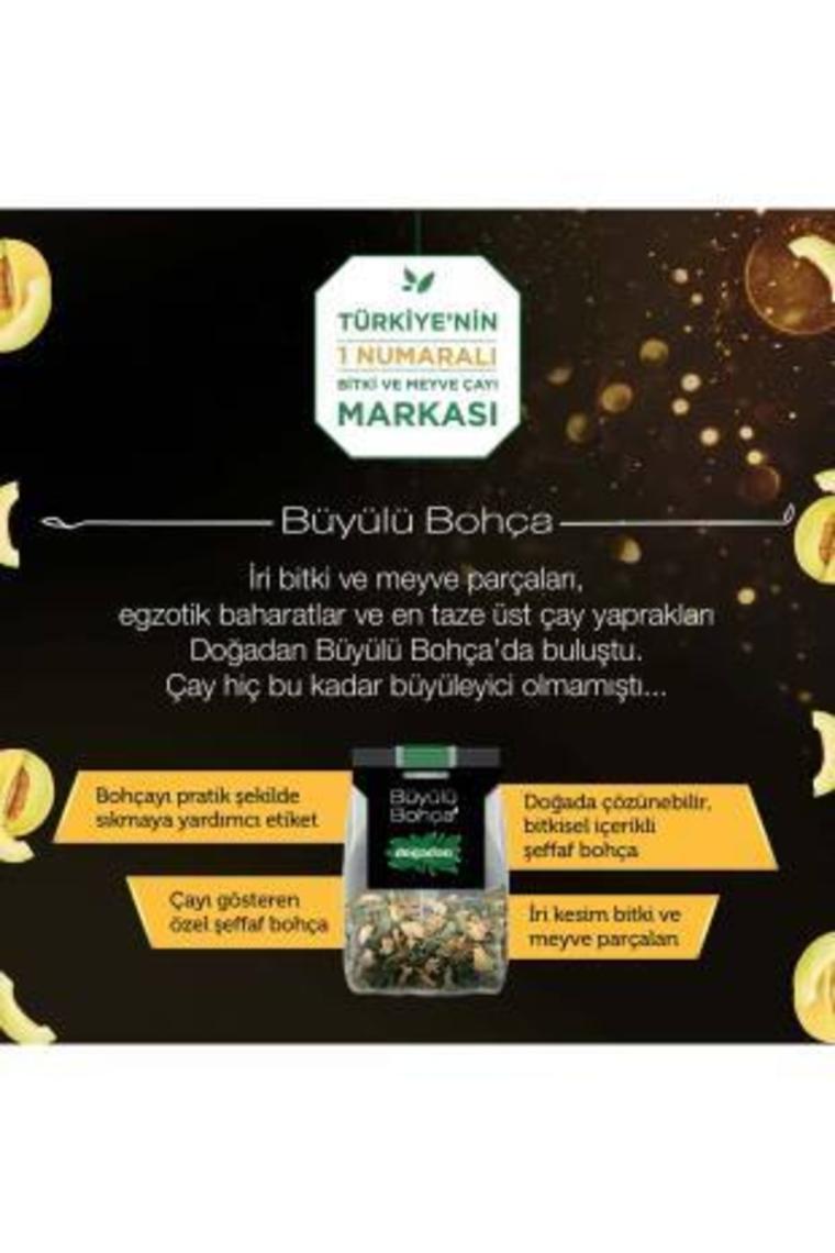 Doğadan Büyülü Bohça Kavunlu Beyaz Çay 10'lu