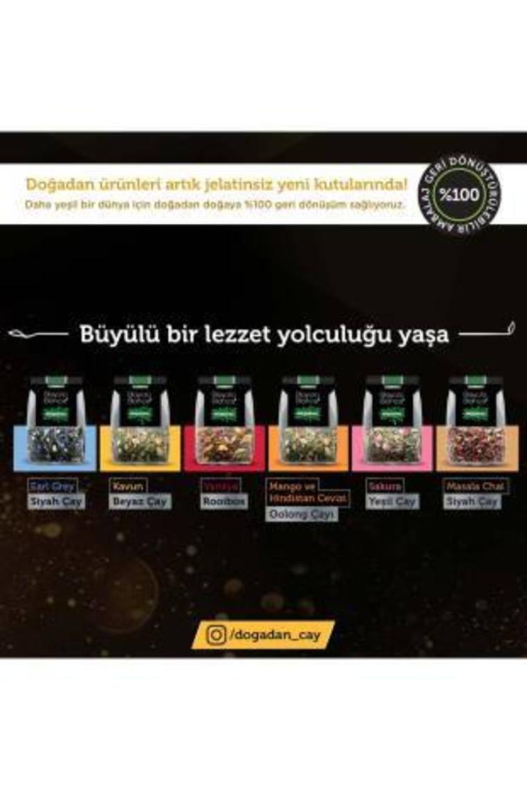 Doğadan Büyülü Bohça Kavunlu Beyaz Çay 10'lu