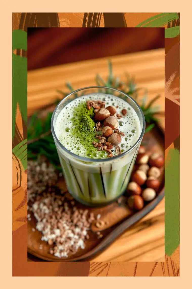 Mim and More Hazelnut Matcha - Fındık Aromalı Matcha, 25 Gr