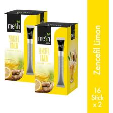 Mesh Stick Zencefil Limon Bitki Çayı 2 Paket Bir Arada