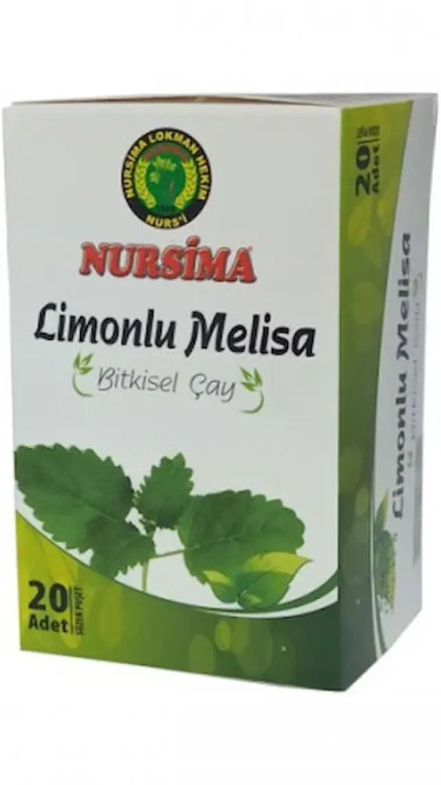 Nursima Limonlu Melisa Çayı 20 Adet
