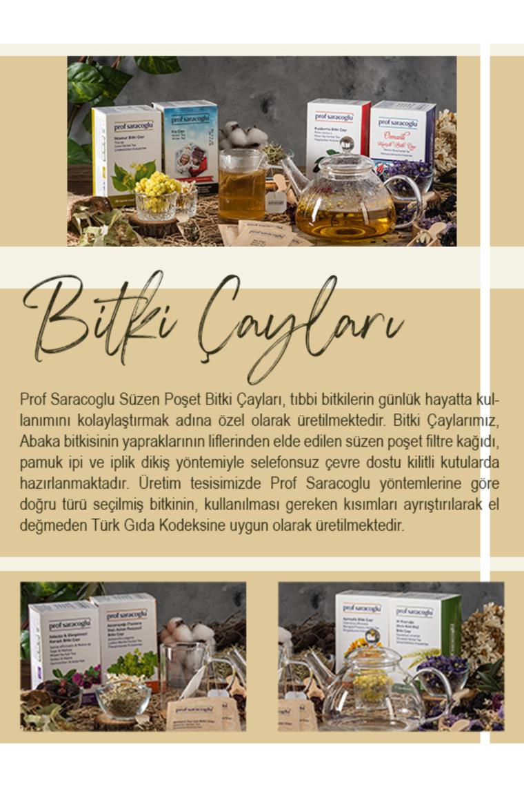 Prof Saraçoğlu Yoğurt Otu (Galium Aparine) Bitki Çayı