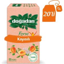 Doğadan Form Kayısılı Bitki Çayı 20'li