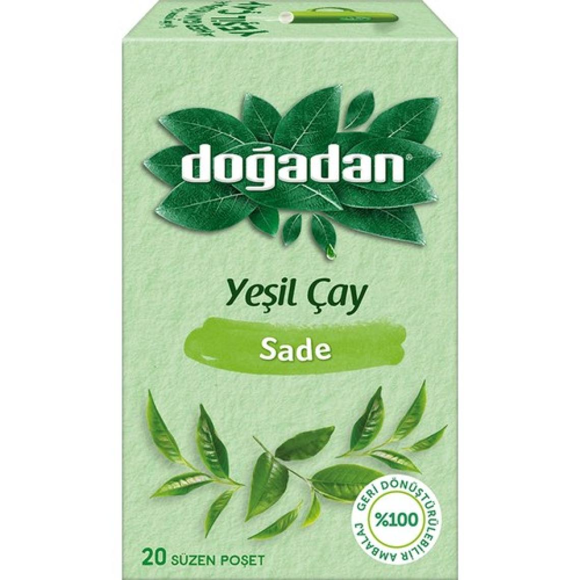 Doğadan Yeşil Çay Sade 20'li