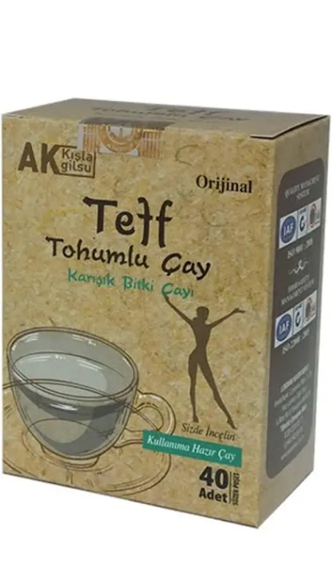 Nursima Teff Tohumlu Karışık Bitki Çayı 40'lı