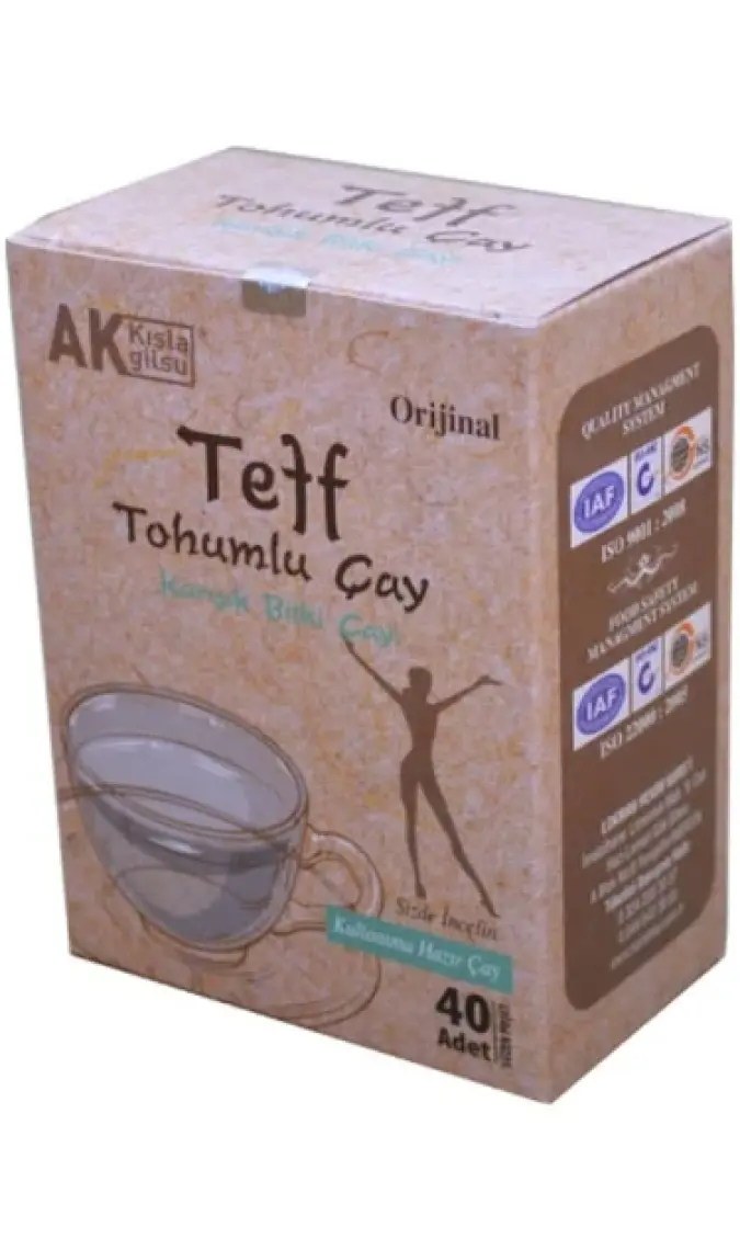 Nursima Teff Tohumlu Karışık Bitki Çayı 40'lı