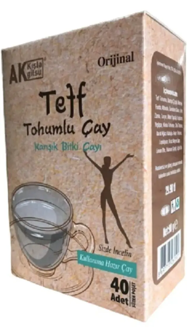 Nursima Teff Tohumlu Karışık Bitki Çayı 40'lı