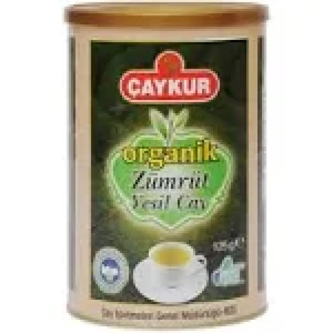 Çaykur Organik Zümrüt Yeşil Çay 125 g - Doğal, Katkı Maddesi İçermeyen, Antioksidan Özellikli ve Ferahlatıcı Lezzet