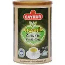 Çaykur Organik Zümrüt Yeşil Çay 125 g - Doğal, Katkı Maddesi İçermeyen, Antioksidan Özellikli ve Ferahlatıcı Lezzet