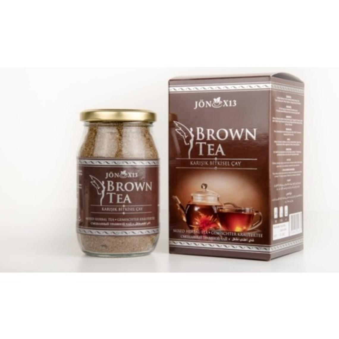 Brown Tea Macha'lı Karışık Bitkisel Çay