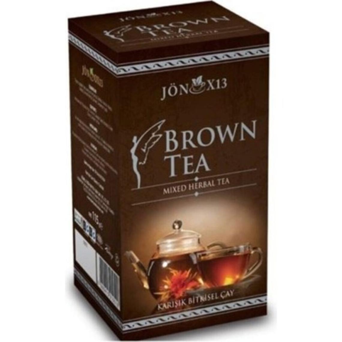 Brown Tea Macha'lı Karışık Bitkisel Çay