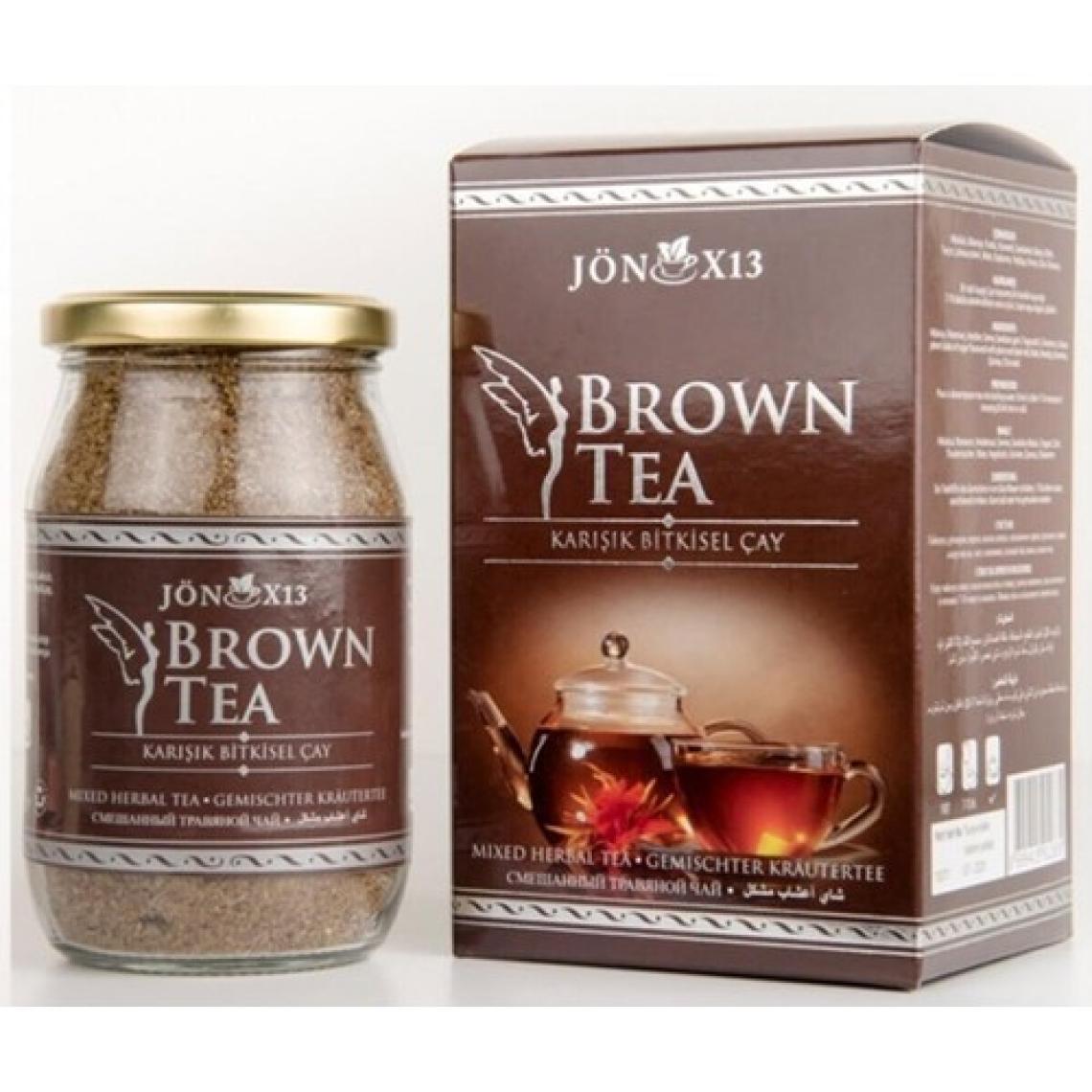 Brown Tea Macha'lı Karışık Bitkisel Çay