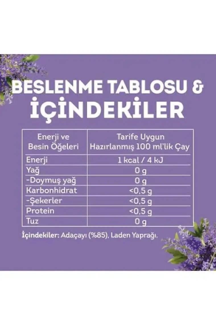 Lipton Ada Çayı 30 Gr. (Bitki Çayı)