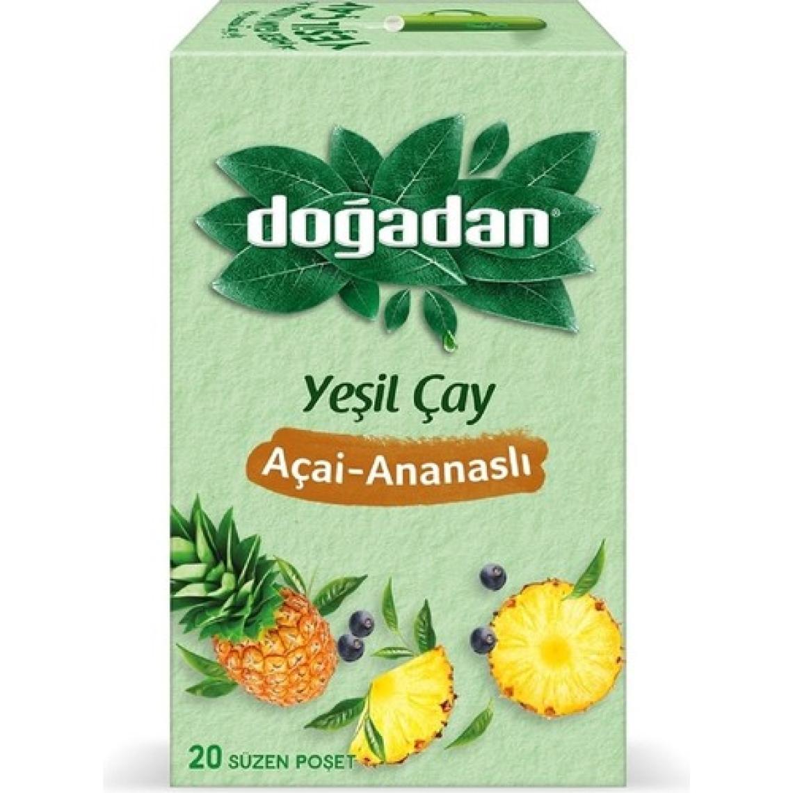 DOĞADAN YEŞİL ÇAY AÇAİ-ANANASLI*12