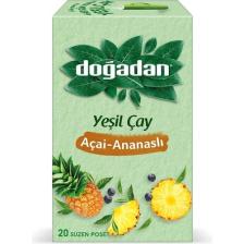 DOĞADAN YEŞİL ÇAY AÇAİ-ANANASLI*12