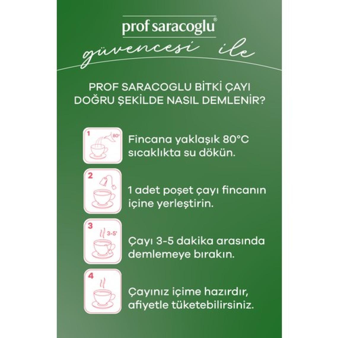 Prof Saraçoğlu Çınar Yaprağı Bitki Çayı