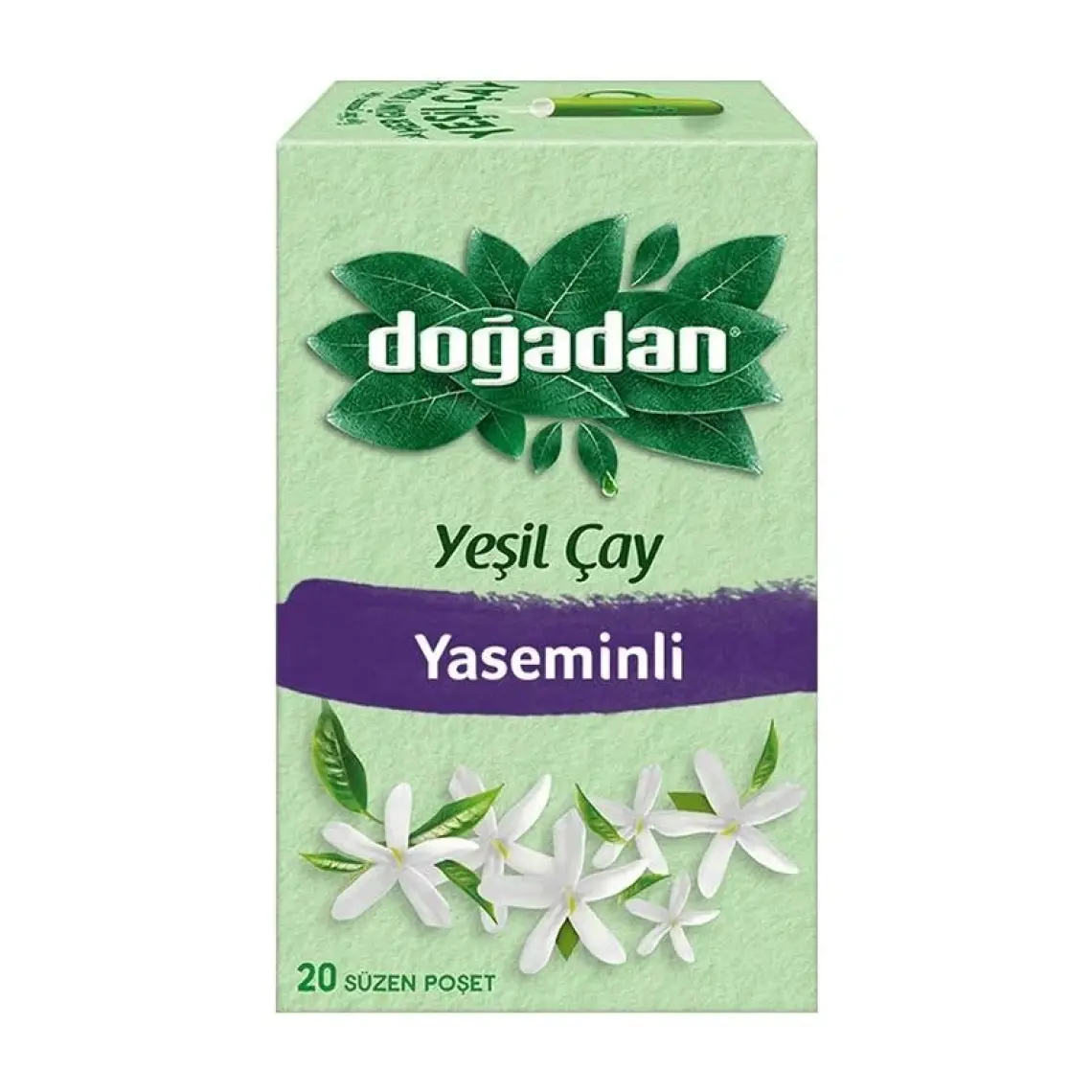 Doğadan Yeşil Çay Yaseminli 20'li Poşet