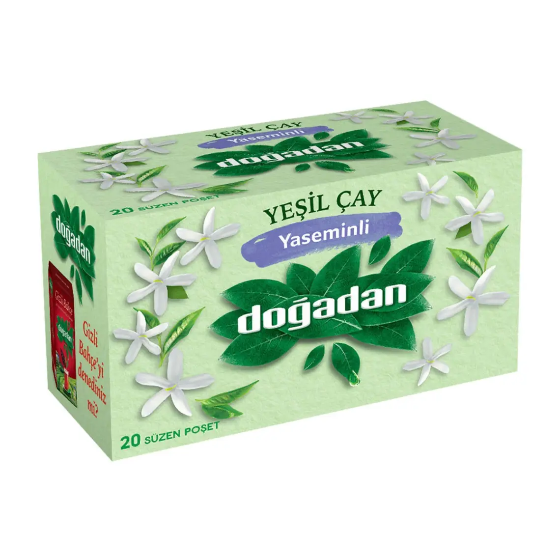 Doğadan Yeşil Çay Yaseminli 20'li Poşet