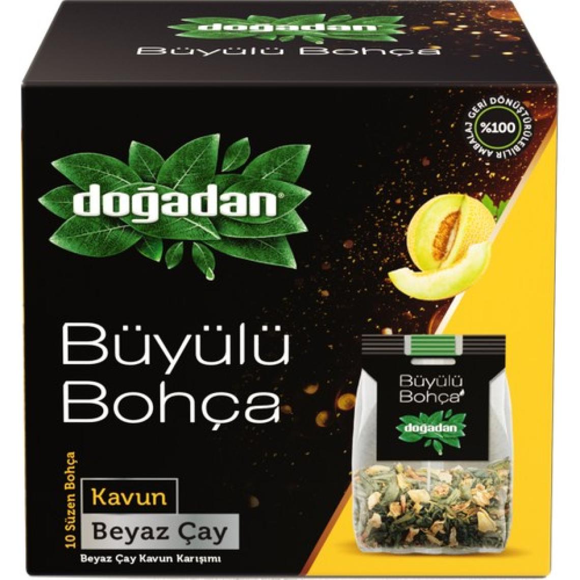 Doğadan Büyülü Bohça Beyaz Çay Kavun 10'lu