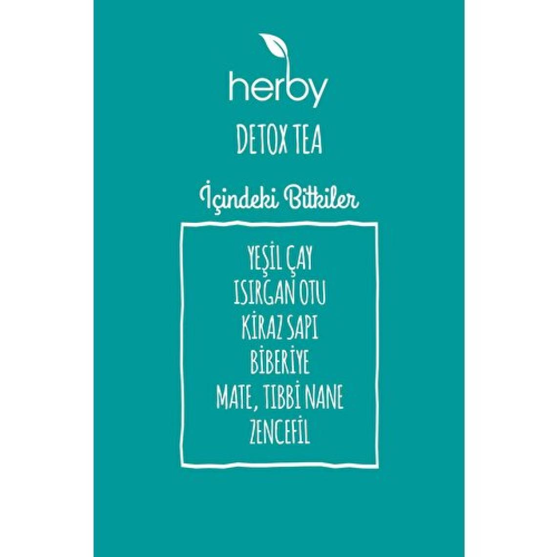 Herby Detox Tea Bitki Çayı 20'li